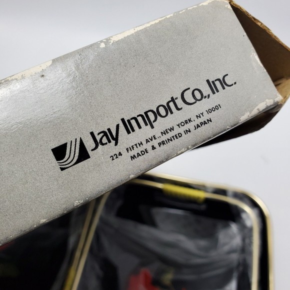 Vintage Red Orchid Lacquerware Nesting Tray Set Hibiscus And Hummingbird Motif - Picture 12 of 12